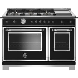 48 Inch Freestanding Gas Range  - Nero Matt Front View view