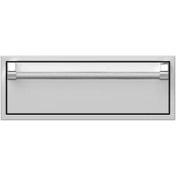 30 Inch Built-In Storage Drawer: Steeletto - 30 Inch Steeletto Outdoor Single Storage Drawer view