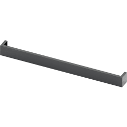 3 Inch Rear Vent Trim Extension for 30 Inch Industrial Style Range: Black Stainless Steel - 3" Rear Vent Trim Extension 30" Industrial Style Black Stainless Steel Range view