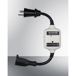 Hospital Grade Cord - Hospital grade cord with 'green dot' plug view
