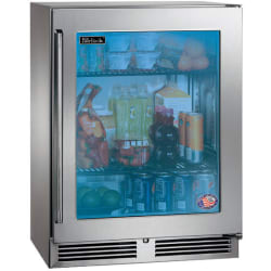 24 Inch Built-in Counter Depth Outdoor Refrigerator  - 24" Signature Series Sottile Outdoor Refrigerator view