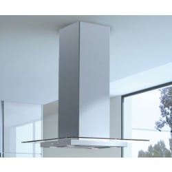 High Ceiling Kit for Island Hoods - High2 Island Hood Duct Cover (glass hood not included) view