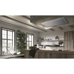 36 Inch Ceiling Mount Island Range Hood - Lifestyle View view