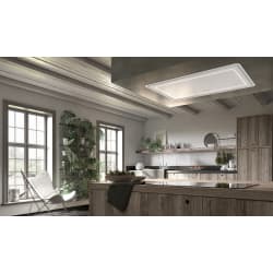36 Inch Ceiling Mount Island Range Hood - Lifestyle View view