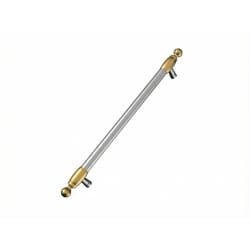Handle Kit for 24" Dishwashers - Stainless Steel  - Stainless Steel with Gold Finials Handle Kit for 24 Dishwasher view