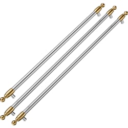 Handle Kit for 36" Built-In French Door Refrigerator - Heritage Series Stainless Steel  - Handle Kit for 36 Inch Built-In French Door Refrigerator - Heritage Series with Gold Accents view