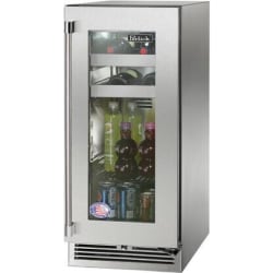 15 Inch Built-in Undercounter Beverage Center - 15 Inch Built-in Undercounter Beverage Center with 2 Full-Extension Wine Racks view