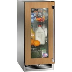 15 Inch Built-in Undercounter Refrigerator - Angled view