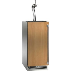 15 Inch Built-in Indoor Beer Dispenser - Angled view