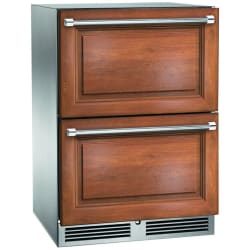 24 Inch Built-In Undercounter Freezer Drawer  - 24 Inch Built-In Undercounter Freezer Drawer in Front View view