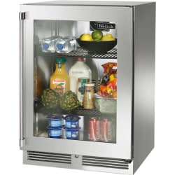 24 Inch Built-In Undercounter Refrigerator  - 24 Inch Built-In Undercounter Refrigerator in Front View view