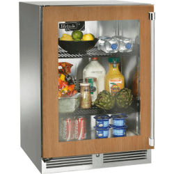 24 Inch Built-In Undercounter Refrigerator  - 24 Inch Built-In Undercounter Refrigerator in Front View view