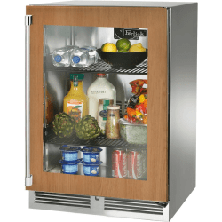 24 Inch Built-In Undercounter Refrigerator  - 24 Inch Built-In Undercounter Refrigerator in Front View view
