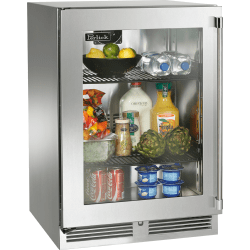24 Inch Built-In Refrigerator  - Front View view