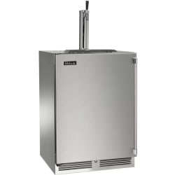 24 Inch Built-In Outdoor Beer Dispenser  - 24 Inch Built-In Outdoor Beer Dispenser in Front View view