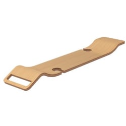 11 Bathtub Rack: Oak Laminate - Tombolo 11 Bathtub Rack - Oak Laminate view