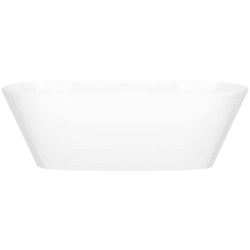 30 Inch Freestanding Soaking Bathtub  - Freestanding Soaking Bathtub with No Overflow Hole view