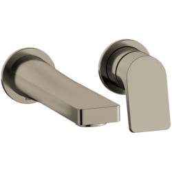 Single Handle Wall Mount 360° Lavatory Faucet Trim  - Ode™ Single Handle Wall Mount 360° Lavatory Faucet Trim in Brushed Nickel view