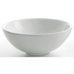 16 Inch White Round Ceramic Sink - White Ceramic Sink view