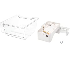 French Door Bottom Mount Ice Maker Kit - French Door Bottom Mount Ice Maker Kit view