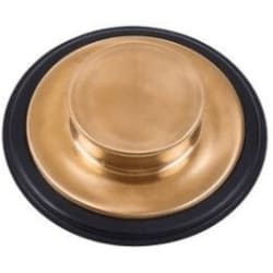 Kitchen Sink Disposal Stopper: Brushed Bronze - Kitchen Sink Disposal Stopper view