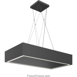 36 Inch Island Range Hood  - 36″ Balance Charcoal Island Range Hood view