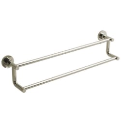 Star Double 24 Inch Towel Bar: Polished Nickel - Star Double 24" Towel Bar in Polished Nickel view