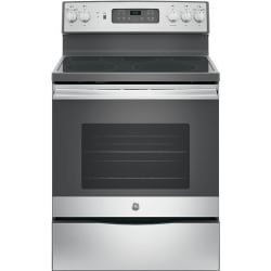 30 Inch Freestanding Electric Range - 30" Freestanding Electric Range in Stainless Steel with 5 Smoothtop Elements and 5.3 cu. ft. Self-Cleaning Convection Oven view