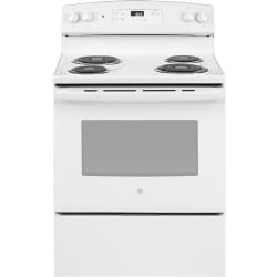 30 Inch Freestanding Electric Range - White view