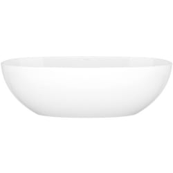 34 Inch Freestanding Soaking Bathtub  - 34 Inch Freestanding Soaking Bathtub With Void And No Overflow Hole view