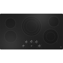 36 Inch Electric Cooktop - Front view