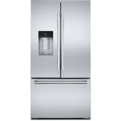 36 Inch Freestanding Counter-Depth French Door Smart Refrigerator  - RISE™ 36" Counter-Depth French Door Refrigerator with External Dispenser view