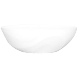 29 Inch Freestanding Soaking Bathtub  - 29 Inch Freestanding Soaking Bathtub with Flat Rim and with No Overflow Hole view