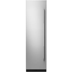 24 Inch Panel Ready Built-In Side by Side Smart Freezer Column - RISE view