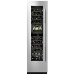 24 Inch Left Hinge Wine Column Panel - 24 Inch RISE Wine Column Panel Left Swing view