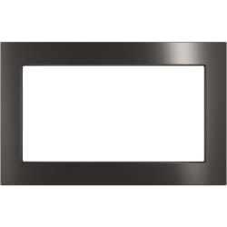 30 Inch Built-In Trim Kit - Black Stainless Steel - Front View view