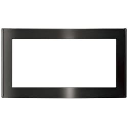 27 Inch Built-In Trim Kit (Fingerprint Resistant Black Stainless) - front view