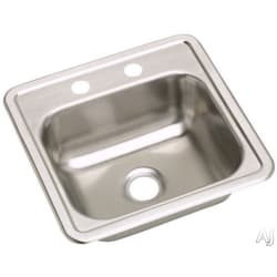 15 Inch Drop-In Stainless Steel Sink - Sink view
