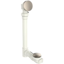 Freestanding Bathtub Overflow & Drain Kit For Above-Floor Installation Box: Brushed Nickel - Freestanding Bathtub Overflow & Drain Kit For Above-Floor Installation Box in Brushed Nickel view