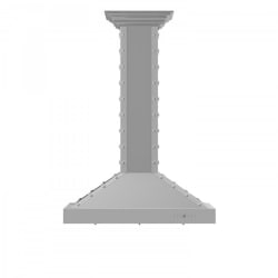 Designer Series Stainless Island Convertible Range Hood - Designer Series Stainless Island Range Hood view