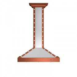 Designer Series Stainless Island Convertible Range Hood - Designer Series Stainless Island Range Hood view