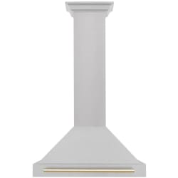 36 Inch Wall Mount Chimney Hood  - 36 Inch Wall Mount Chimney Hood view