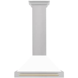 30 Inch Wall Mount Chimney Hood  - 30 Inch Wall Mount Chimney Hood view