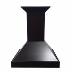 Wooden Wall Mount Range Hood - Front View view