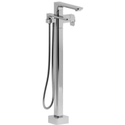 Thermostatic Single Hole Floor Mount Tub Filler Trim  - Equinox™ Thermostatic Single Hole Floor Mount Tub Filler Trim in Chrome view