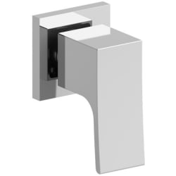 Single Handle Volume Control / Diverter Valve Trim: Chrome - Zendo 1/2" Volume Control Trim in Chrome view