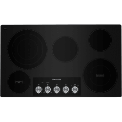 36 Inch Electric Cooktop - 36 Inch Electric Cooktop in Black view