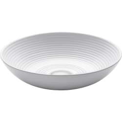 16 Inch Round Porcelain Ceramic Vessel Bathroom Sink - Front View view