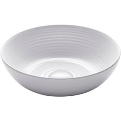 13 Inch Round Porcelain Ceramic Vessel Bathroom Sink  - Front View view