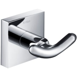 Bathroom Robe and Towel Double Hook - Bathroom Robe and Towel Double Hook view